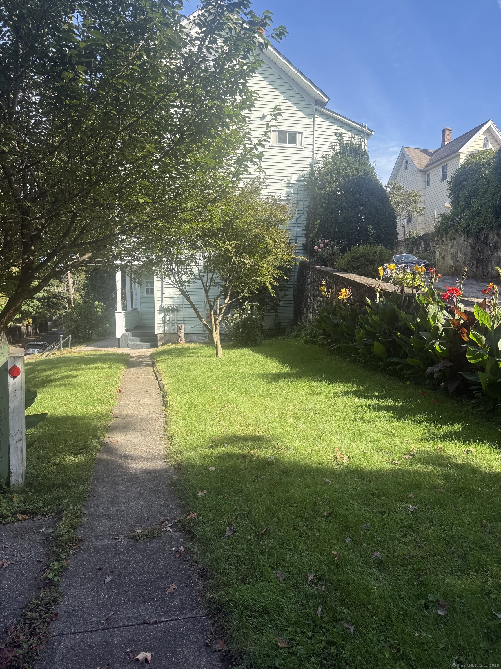 a view of a volley ball court