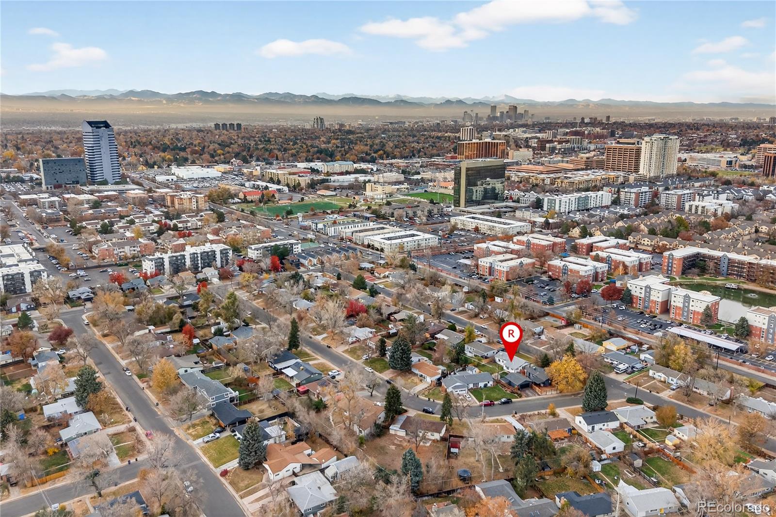 4910 East Missouri Avenue Denver, CO 80246 - Photo 38 of 42 an aerial view of multiple house