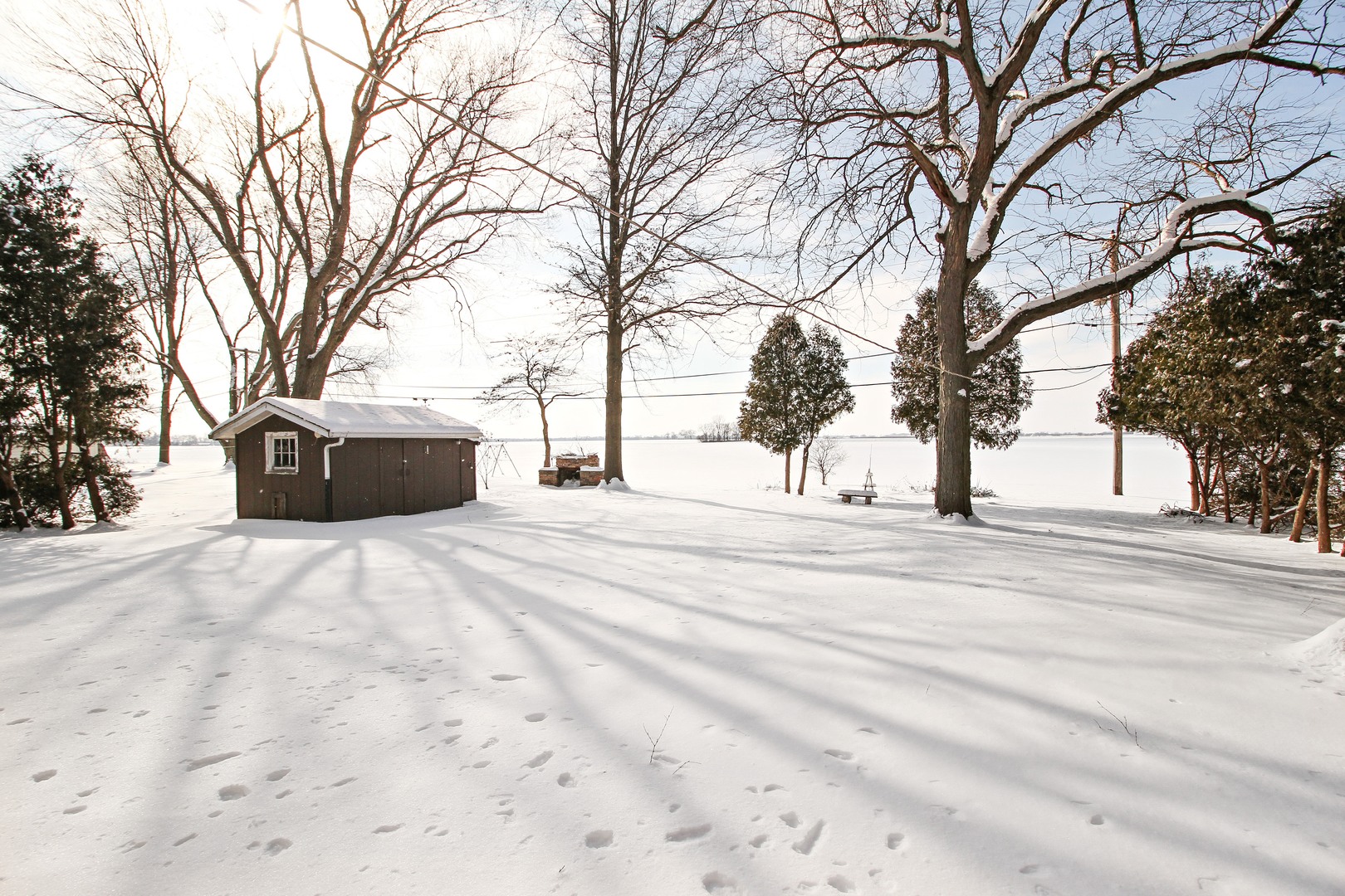 3122 River Road Kankakee, IL 60901 - Photo 15 of 15 a view of snow on the side of road