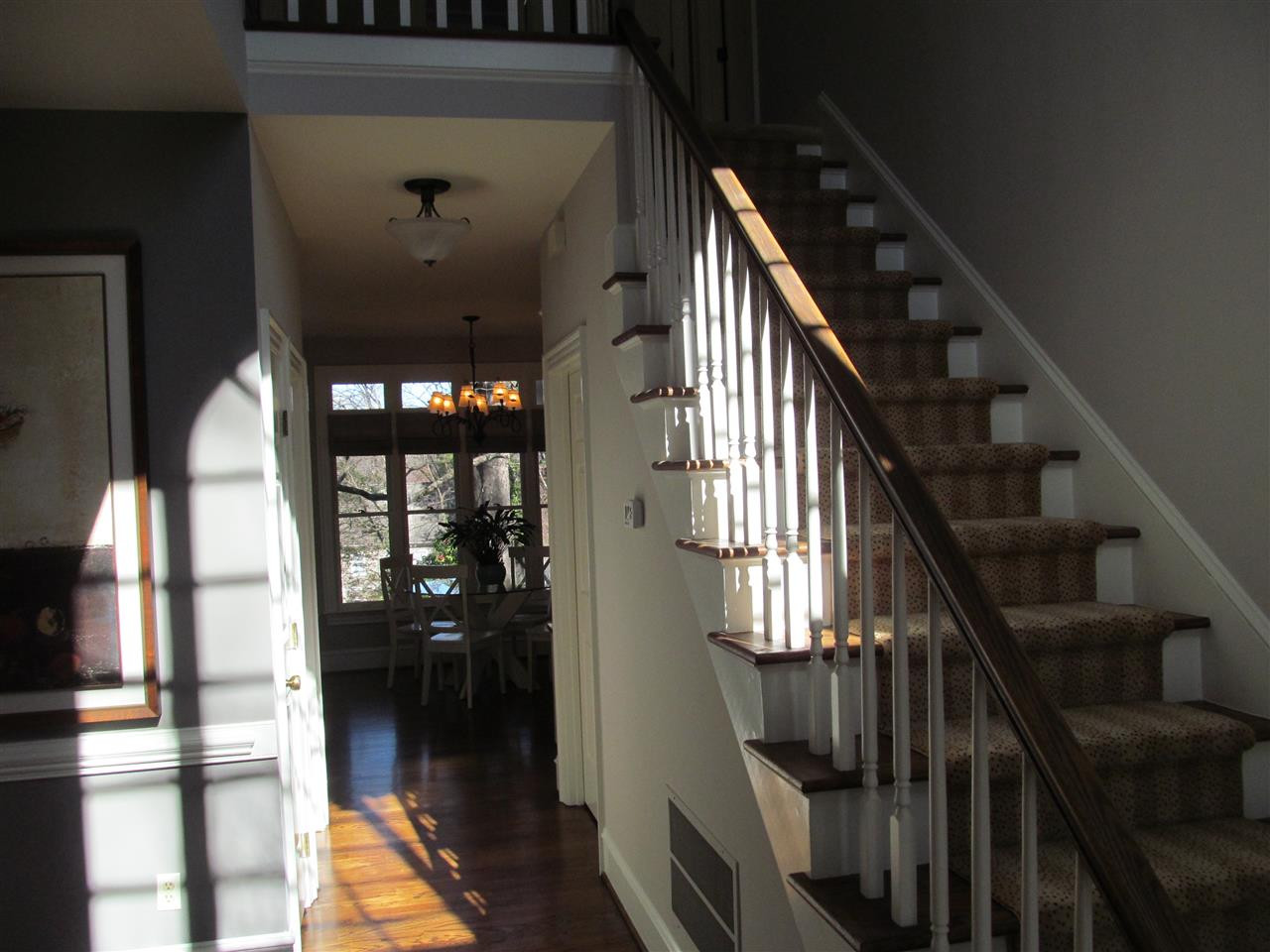 2506 Mayview Road Raleigh, NC 27607 - Photo 5 of 29 View from the entrance foyer down the hallway to the kitchen. Foyer