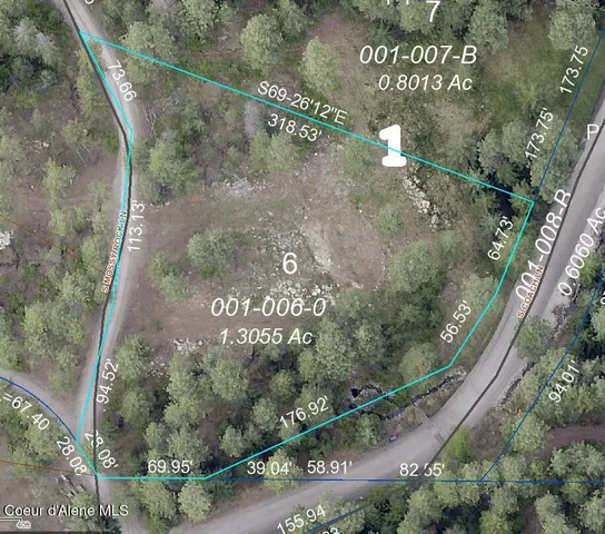 $850,000 | Nka South Mossy Rock Lane, Coeur D'Alene, ID 83814