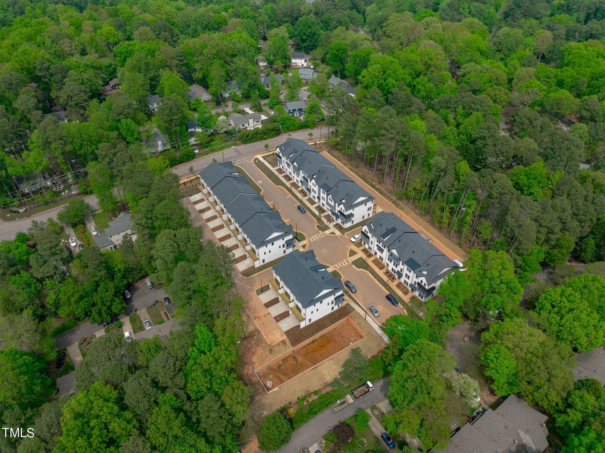 6420 Tanner Oak Lane Raleigh, NC 27613 - Photo 37 of 50 an aerial view of a house