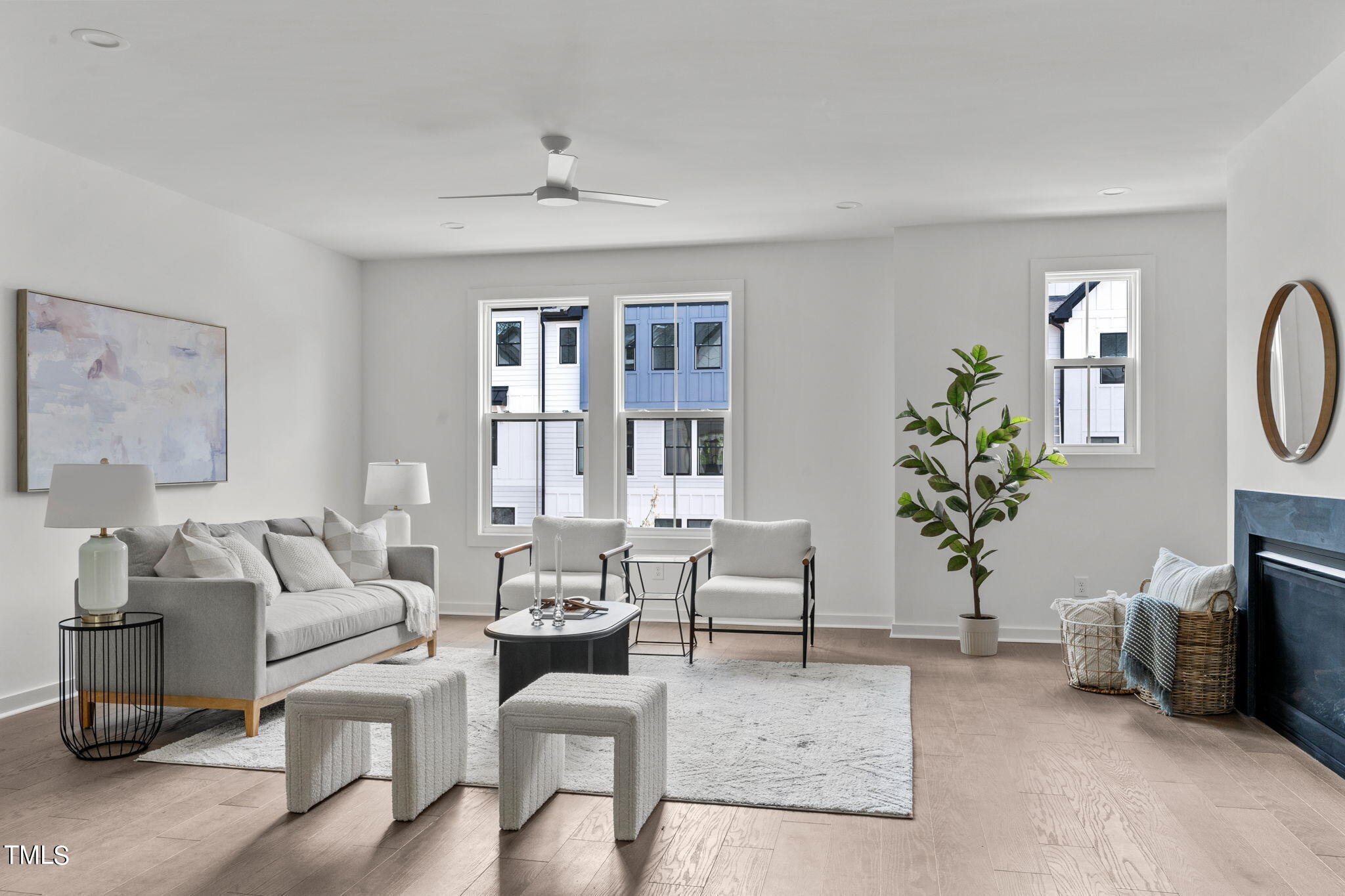 6420 Tanner Oak Lane Raleigh, NC 27613 - Photo 5 of 50 a living room with furniture a piano and a potted plant