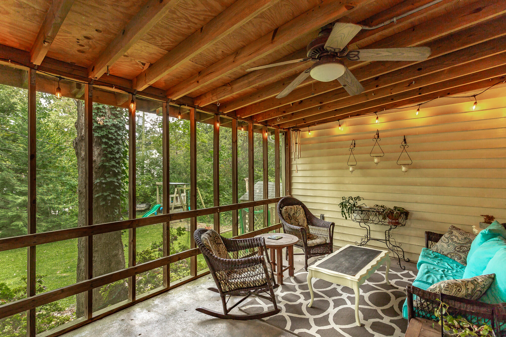 923 Signal Road Signal Mountain, TN 37377 - Photo 5 of 28 Cozy screened porch.