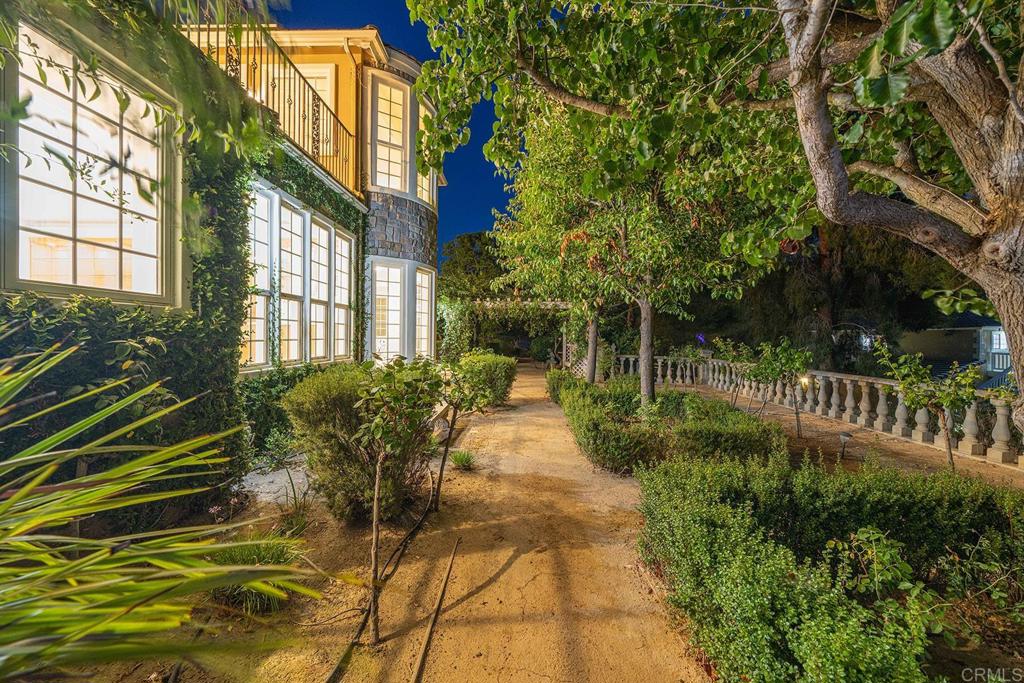 41965 Mesa Verdugo Temecula, CA 92592 - Photo 19 of 68 a view of a pathway of a house with a garden