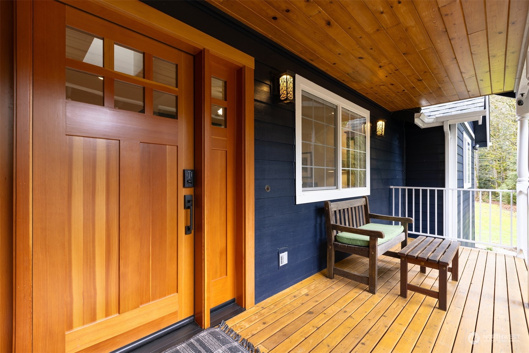 3313 Y Road Bellingham, WA 98226 - Photo 2 of 40 a balcony with furniture and wooden floor