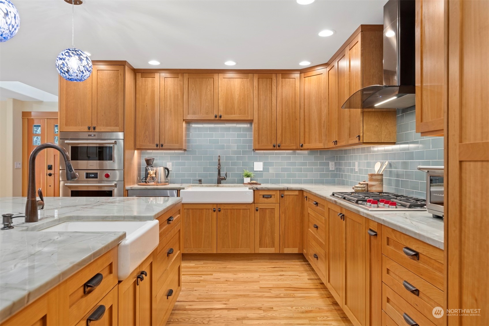 3313 Y Road Bellingham, WA 98226 - Photo 9 of 40 a kitchen with stainless steel appliances granite countertop a sink and a stove