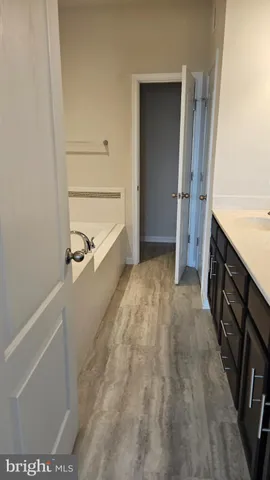 a view of a walk in closet