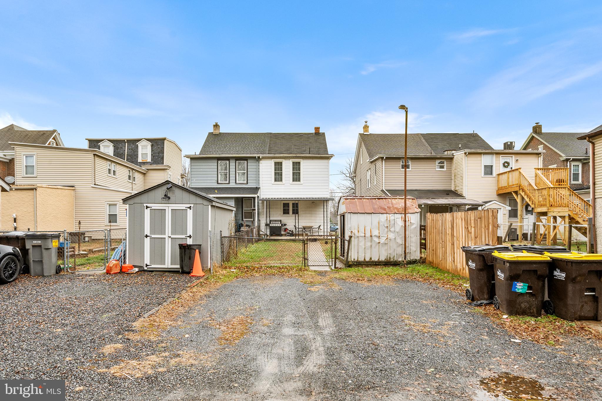 329 South Hanover Street Pottstown, PA 19465 - Photo 21 of 23 a view of a big house with many windows