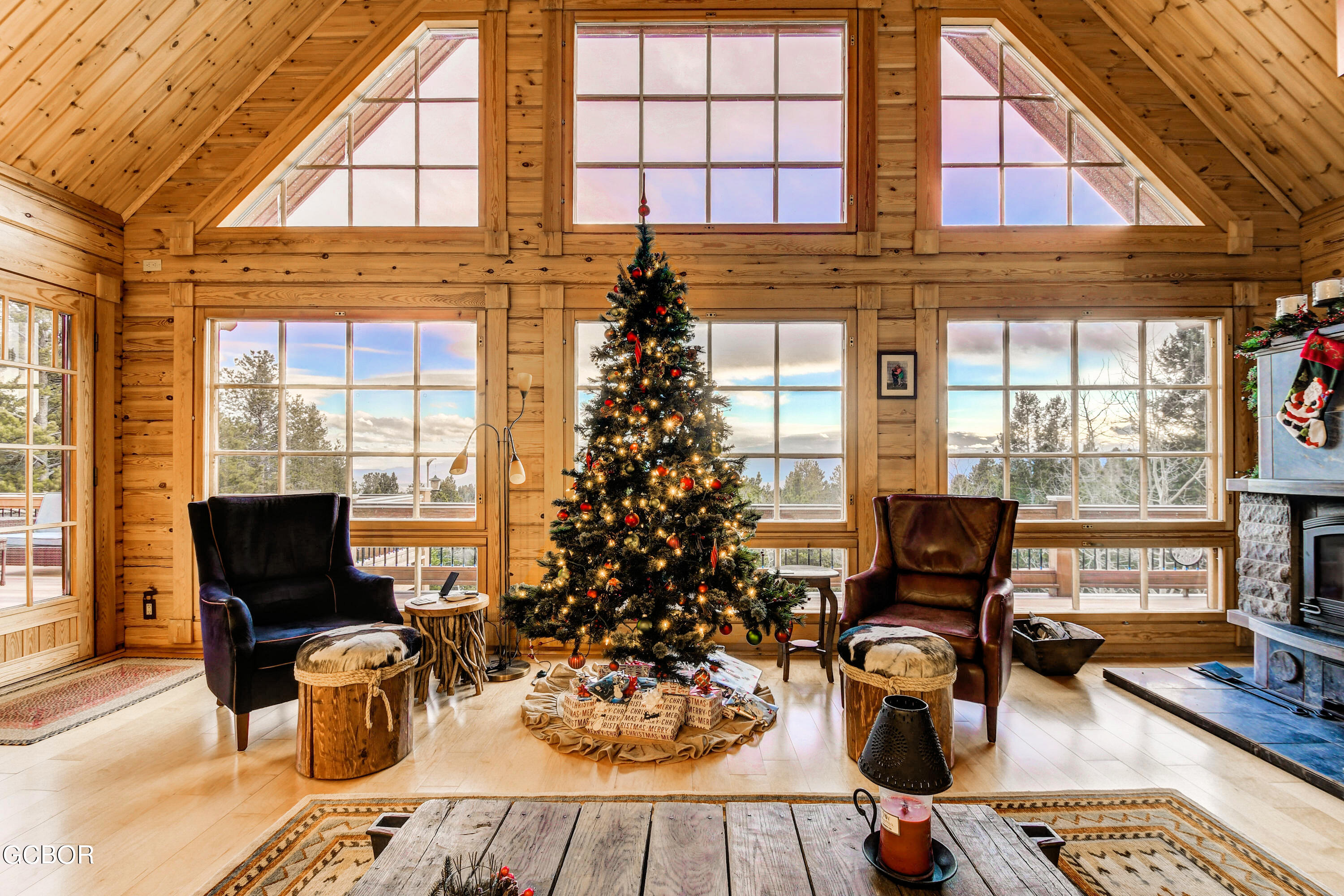11006 Timothys Drive Conifer, CO 80433 - Photo 1 of 45 a living room with furniture a window and a potted plant