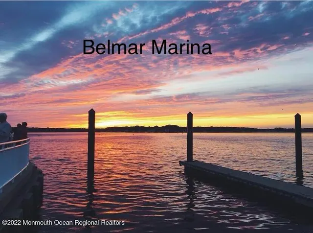 a view of city and sign