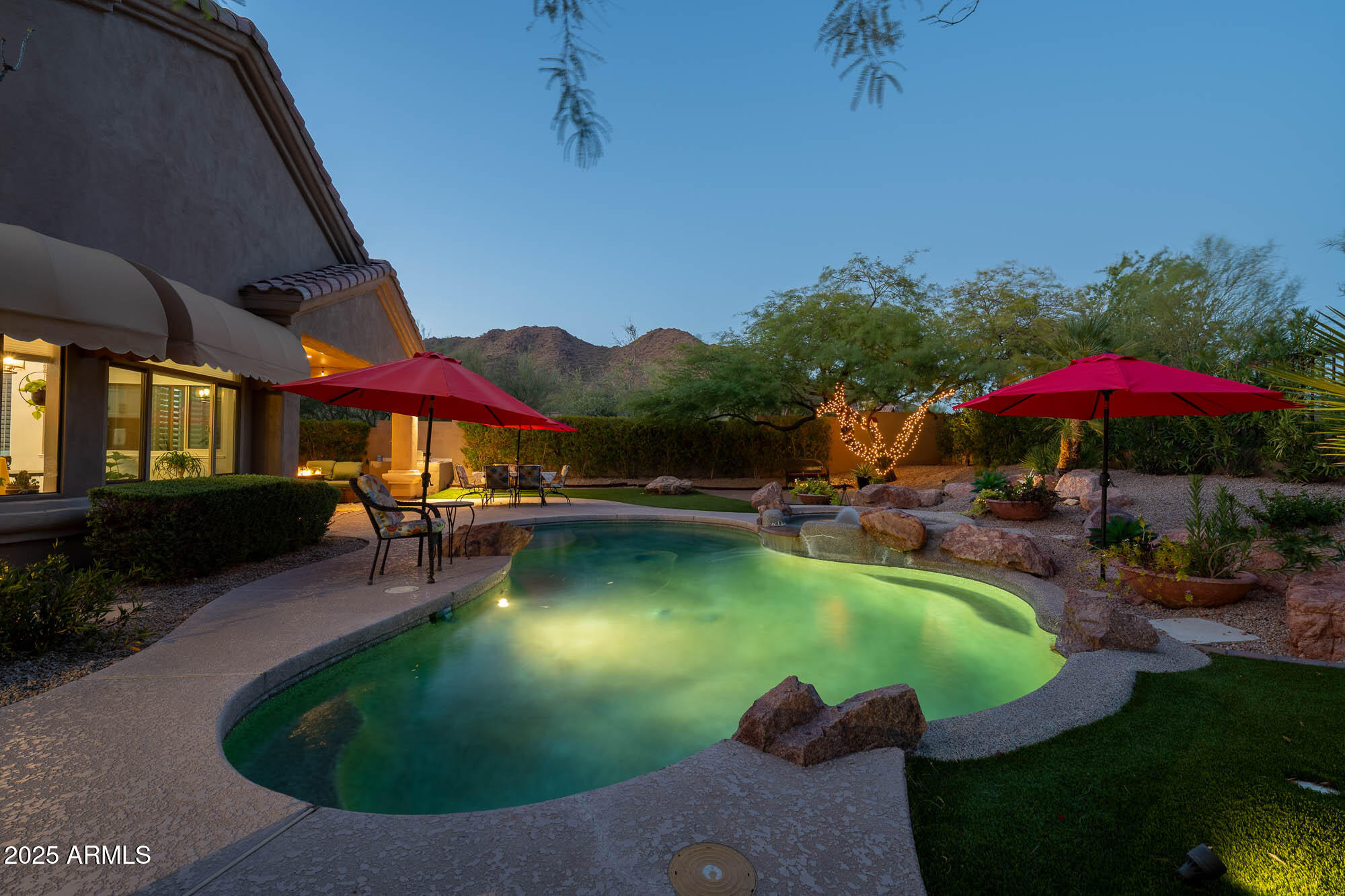 13679 East Geronimo Road Scottsdale, AZ 85259 - Photo 40 of 48 NIght Pool
