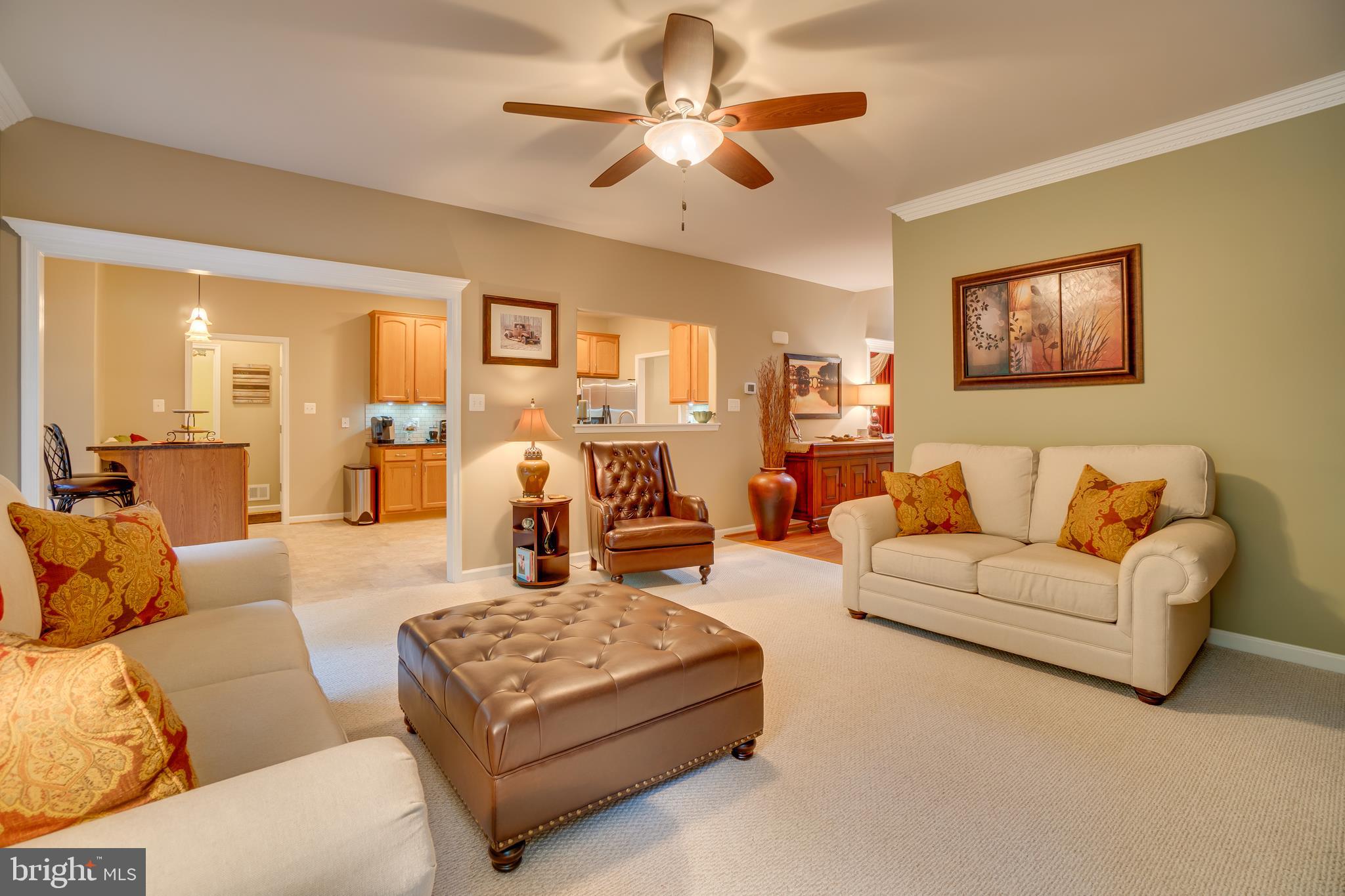 11529 Pine Hill Road King George, VA 22485 - Photo 17 of 63 Family room towards kitchen