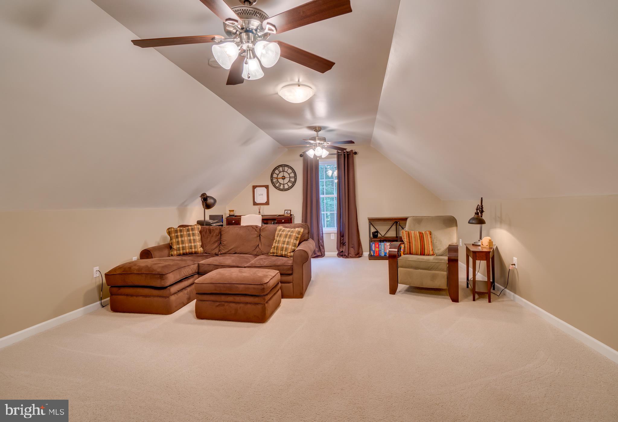 11529 Pine Hill Road King George, VA 22485 - Photo 38 of 63 Great Room or theater room/ceiling fans