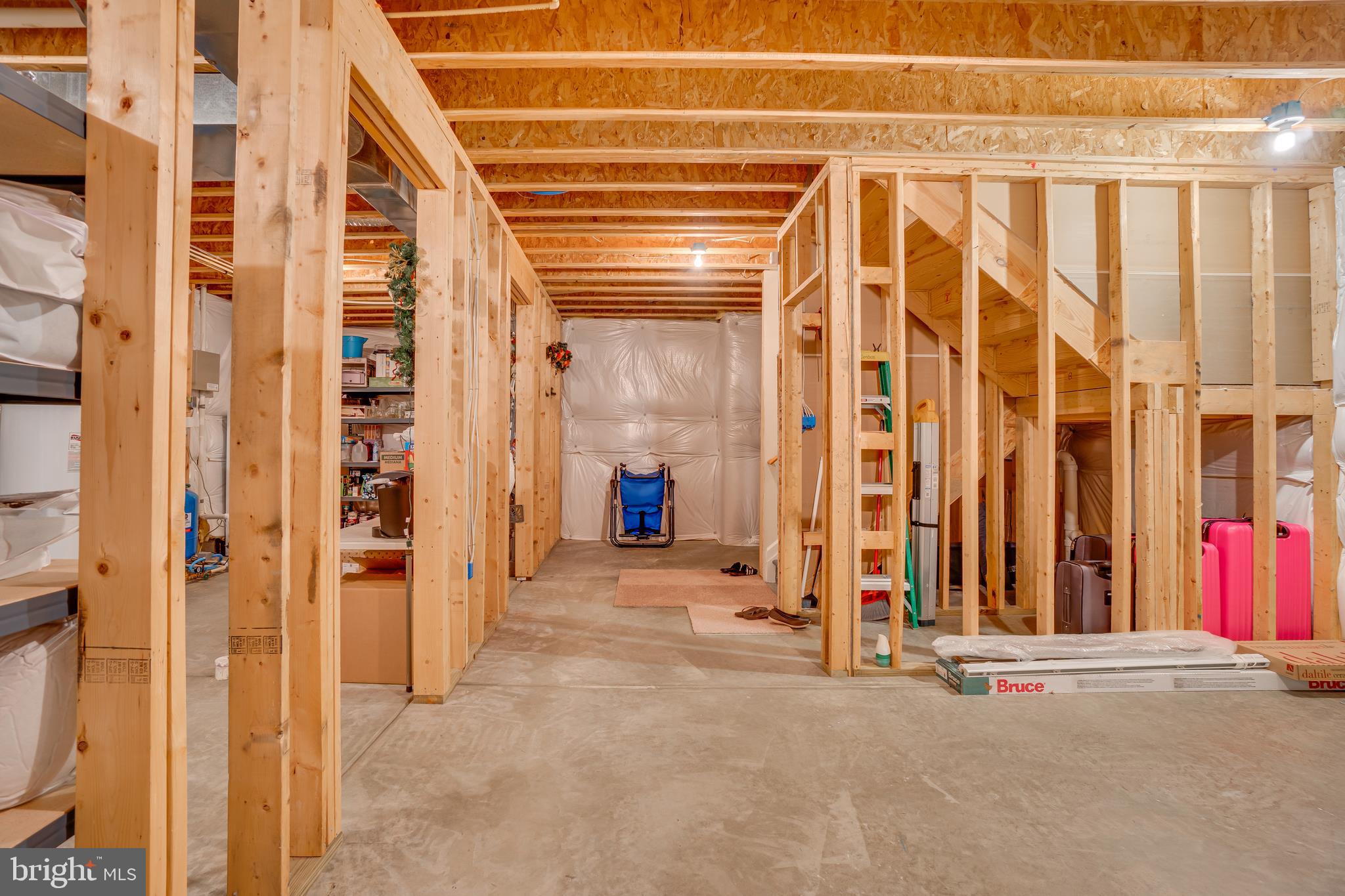 11529 Pine Hill Road King George, VA 22485 - Photo 41 of 63 Large Unfinished Basement