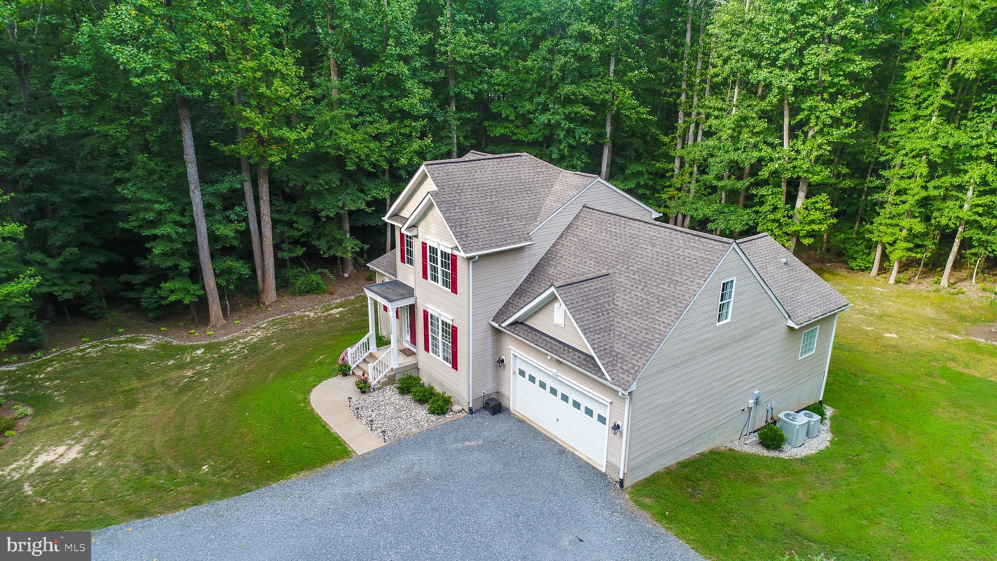 11529 Pine Hill Road King George, VA 22485 - Photo 59 of 63 Aerial of yard and home