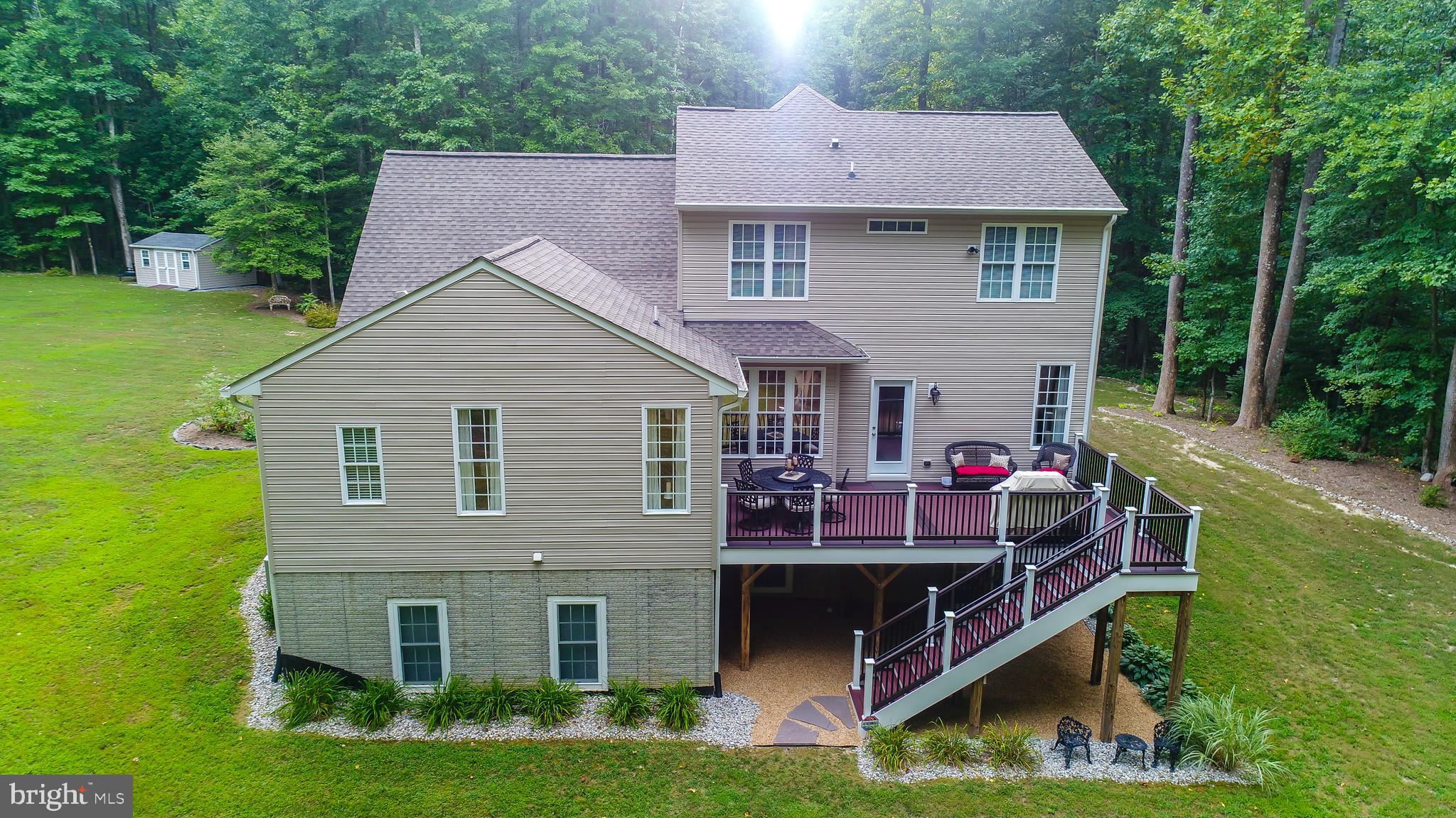 11529 Pine Hill Road King George, VA 22485 - Photo 60 of 63 Aerial of rear