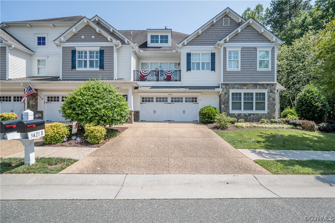 3421 Coles Point Way, Unit E Glen Allen, VA 23060 - Photo 2 of 28 a view of house with yard and front view of a house