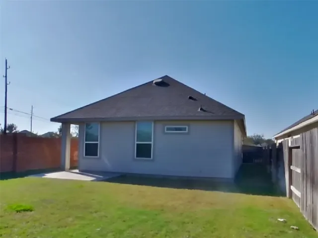 a house with a yard