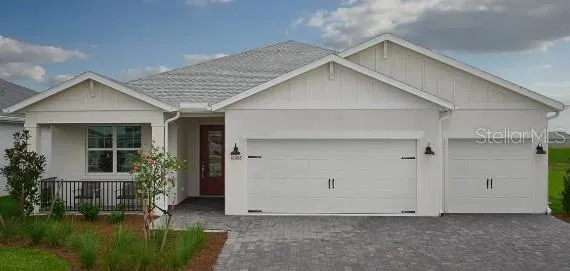 front view of house with a yard