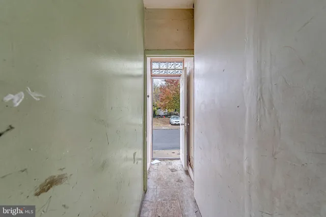 a view of a hallway