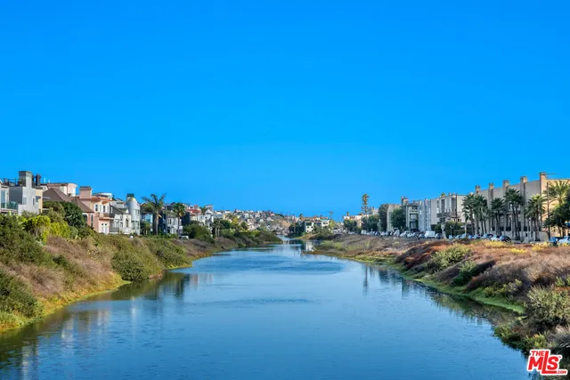 a view of residential space with ocean view