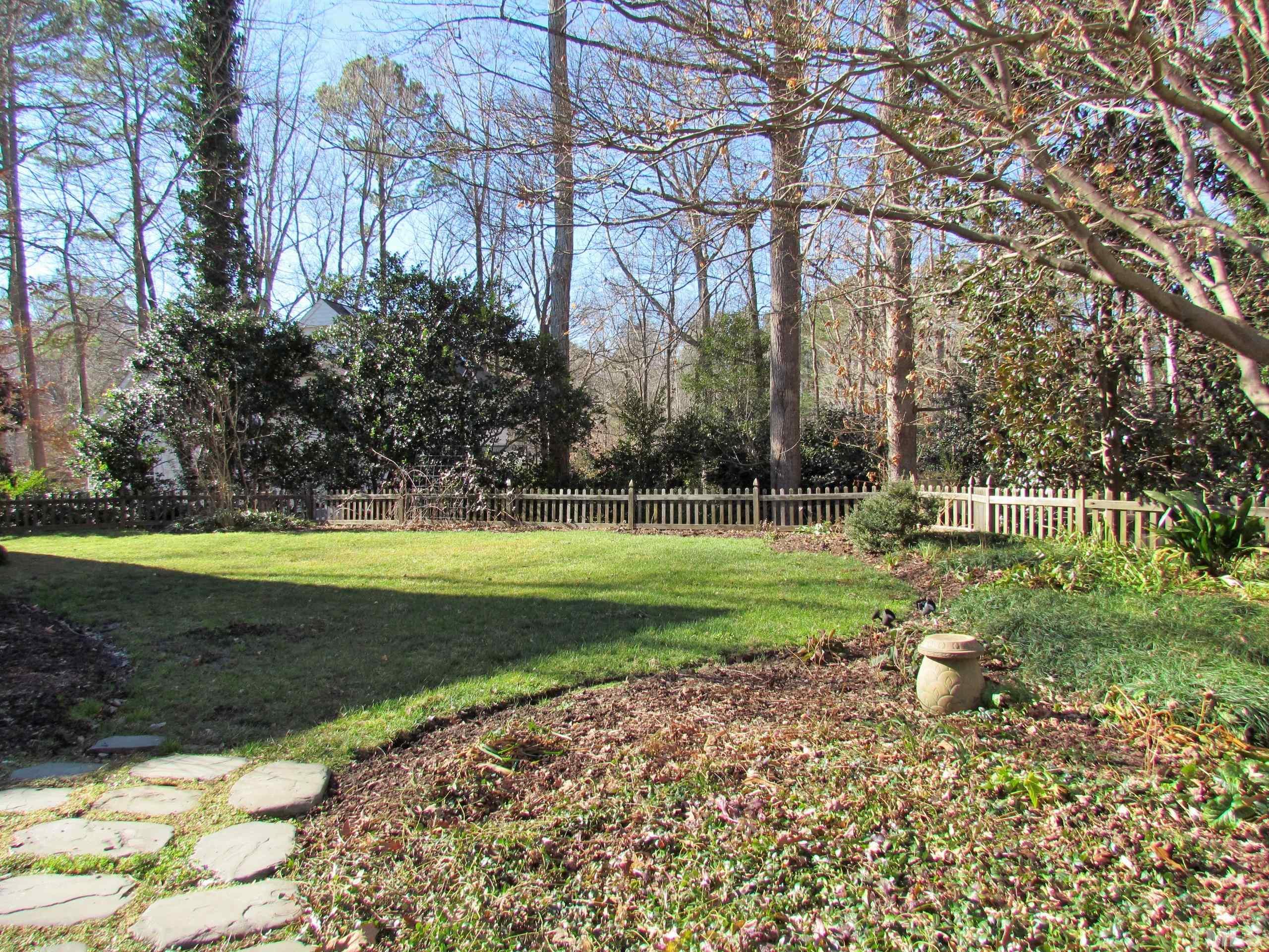 12001 Pembridge Lane Raleigh, NC 27613 - Photo 42 of 53 a garden view