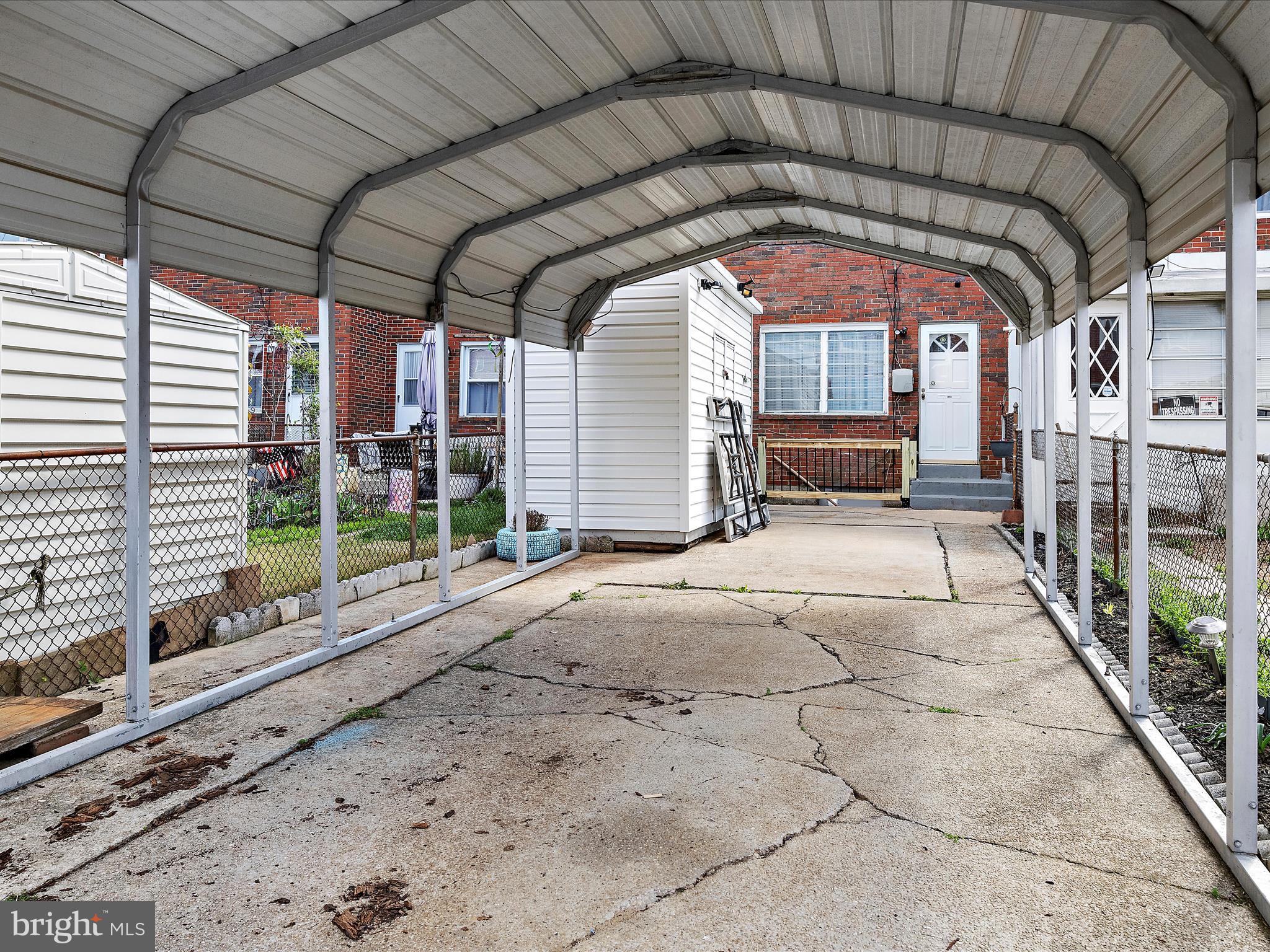 8104 Mid Haven Road Baltimore, MD 21222 - Photo 29 of 35 CARPORT IS IDEAL FOR PARKING.