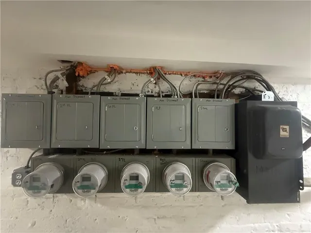 a close view of grey cabinets