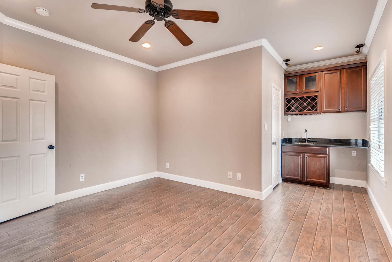 906 Juniper Street Austin, TX 78702 - Photo 20 of 28 a view of kitchen with sink and wooden floor