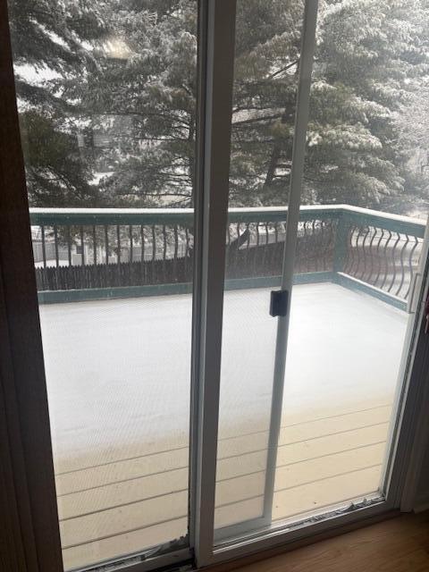 4760 Lantern Street Roanoke, VA 24019 - Photo 6 of 18 a view of a balcony from a door