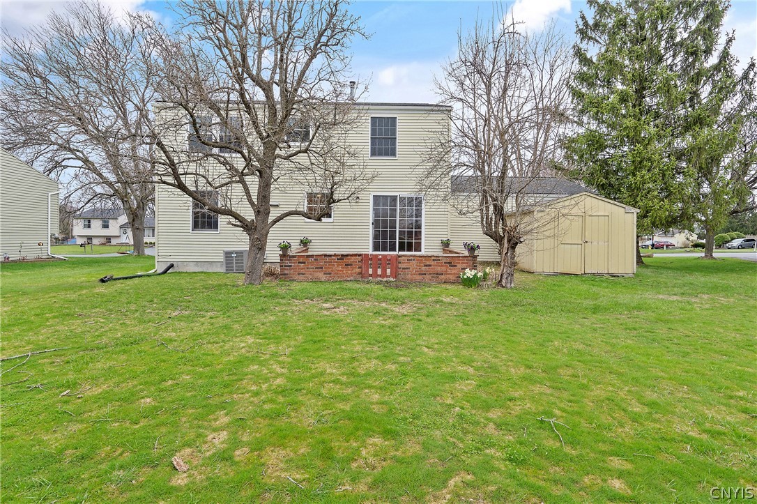 5984 Darby Road Cicero, NY 13039 - Photo 2 of 43 Large backyard features a patio & shed