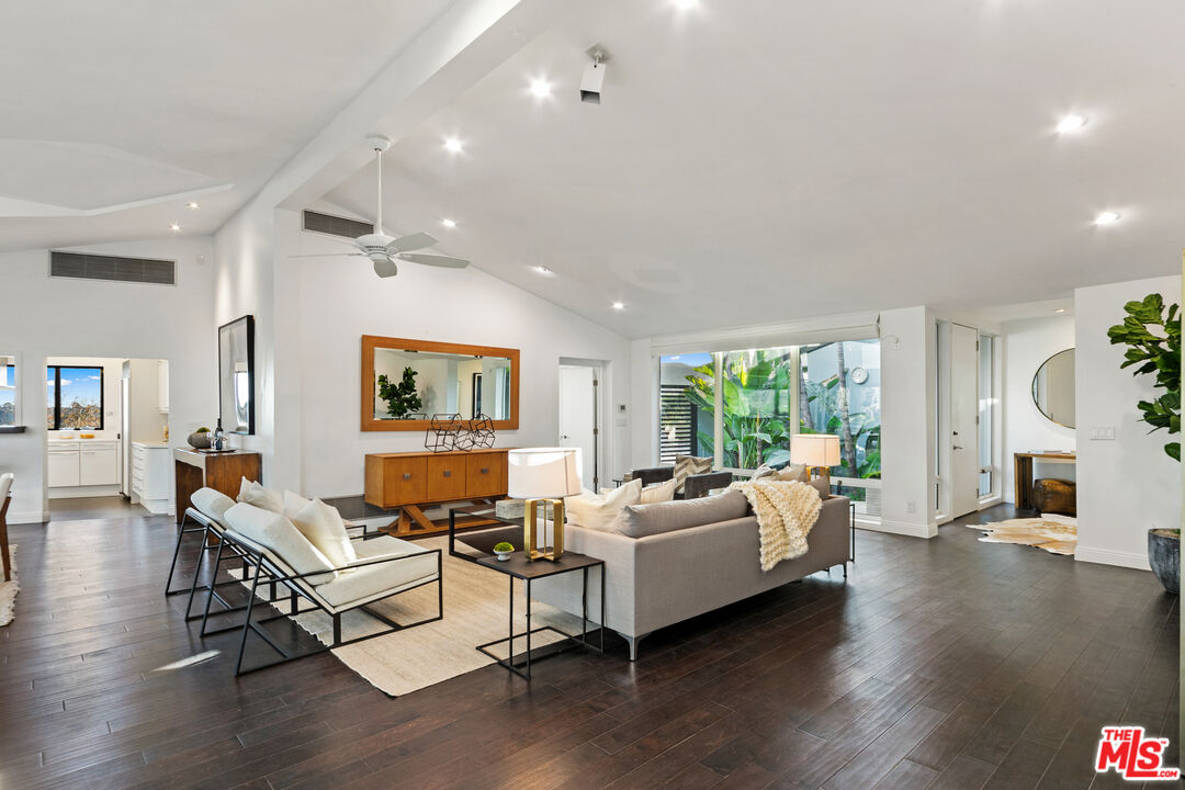 1820 Braemar Road Pasadena, CA 91103 - Photo 30 of 75 a living room with furniture and a wooden floor