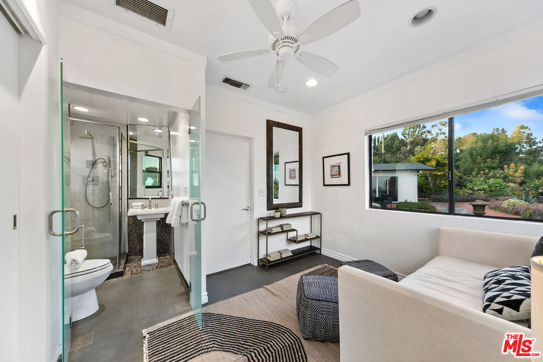 1820 Braemar Road Pasadena, CA 91103 - Photo 38 of 75 a living room with furniture and a large window