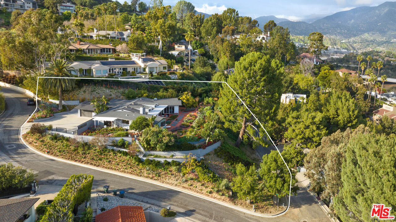 1820 Braemar Road Pasadena, CA 91103 - Photo 59 of 75 a view of a lake from a balcony