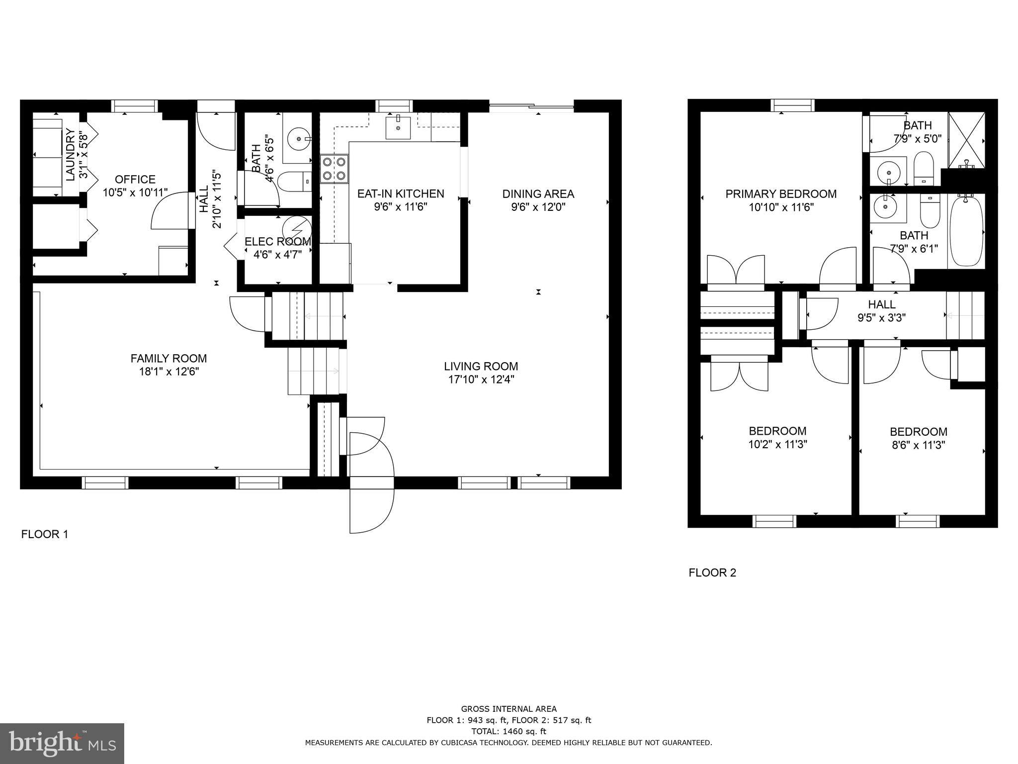 8661 Ridgelys Choice Drive Nottingham, MD 21236 - Photo 46 of 46 Combined Floor Plans