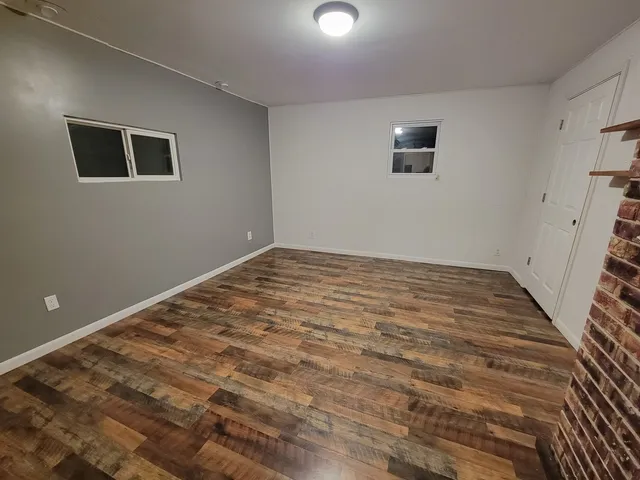 a view of empty room