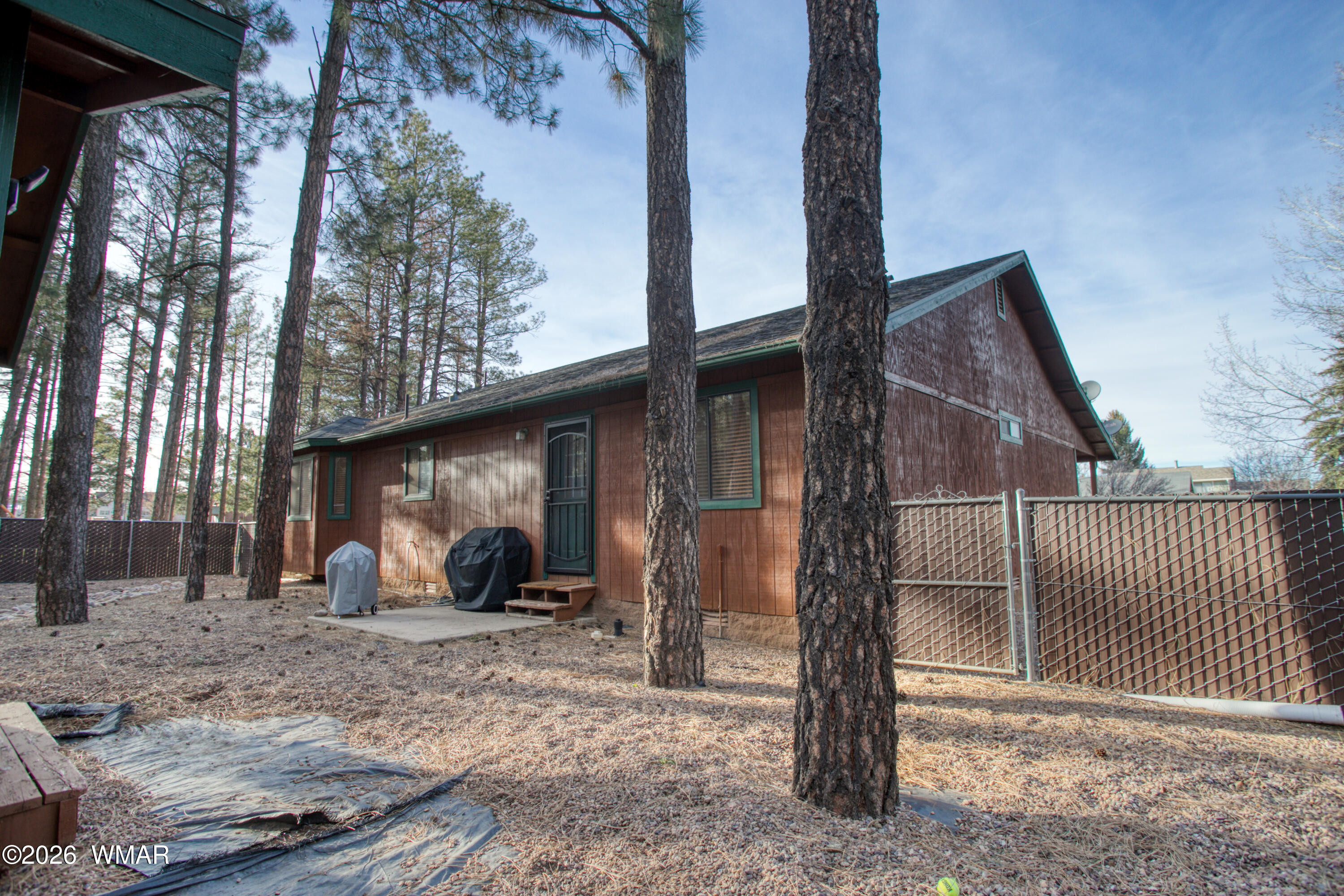 5381 Bear Run Road Lakeside, AZ 85929 - Photo 23 of 29 View From Rear Yard