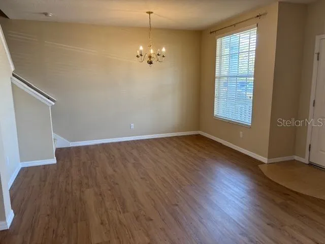 a view of a staircase