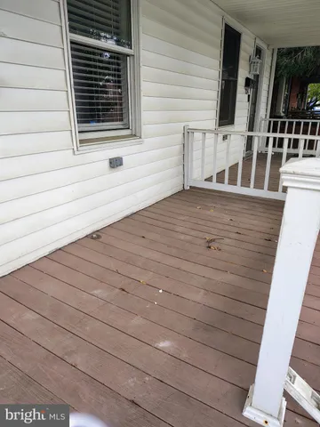 a view of front door of house