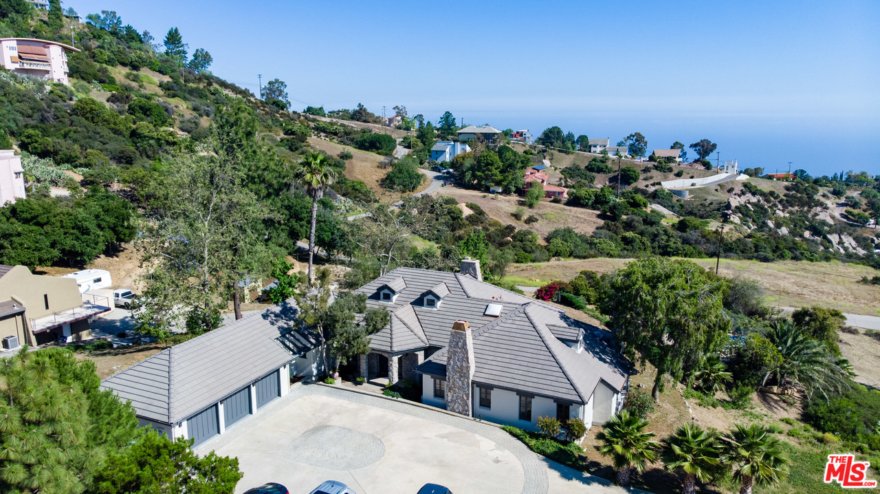 210 Lorine Lane Malibu, CA 90265 - Photo 26 of 48 an aerial view of a house