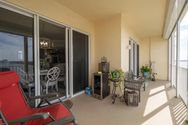 a view of a building with a parking space