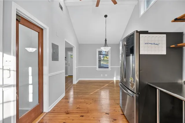 a view interior of the house