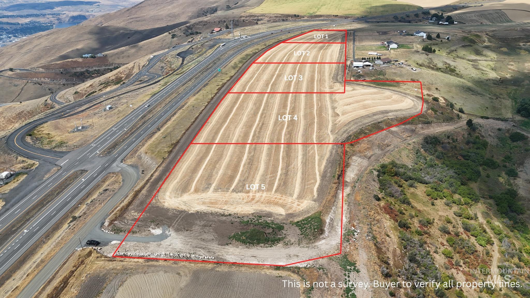 Tbd Spur Road Genesee, ID 83832 - Photo 1 of 1 View of property location with property parcel outlined