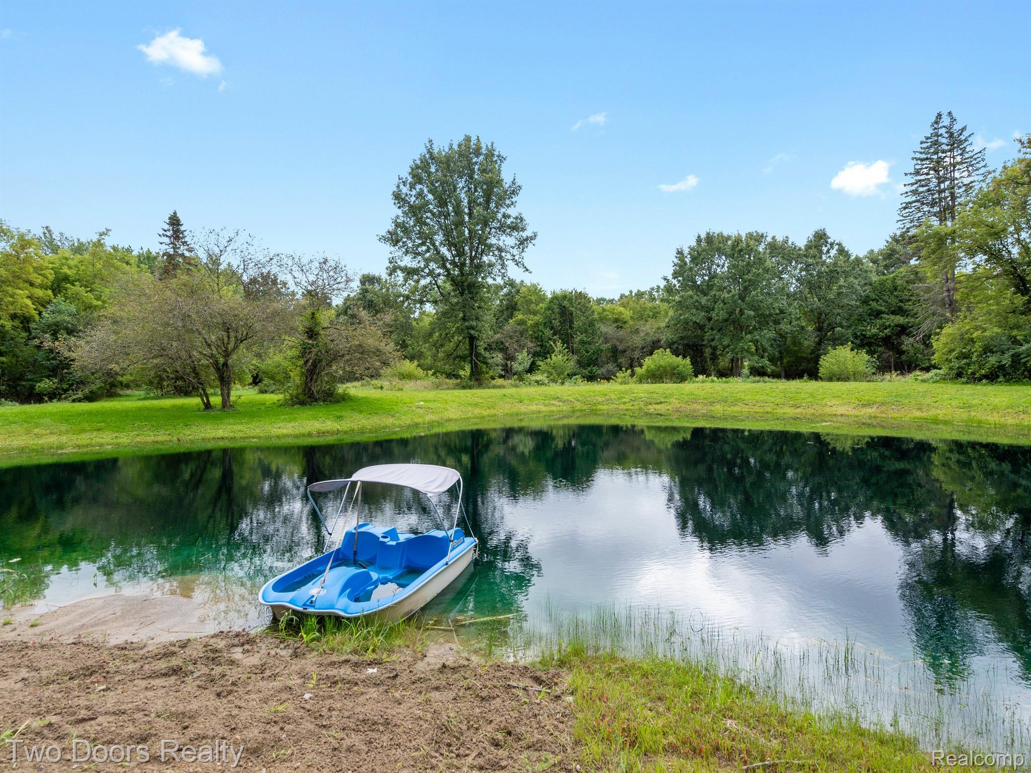 8515 Hough Road Almont, MI 48003 - Photo 4 of 4 Pond stocked with Fish!