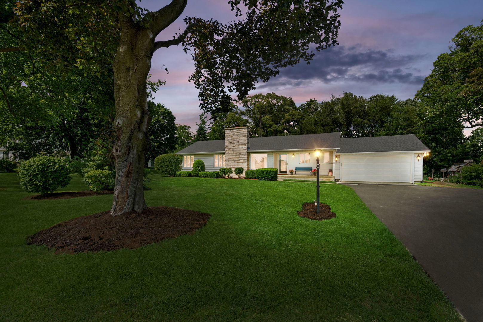 43W836 Hughes Road Elburn, IL 60119 - Photo 17 of 17 a front view of a house with garden