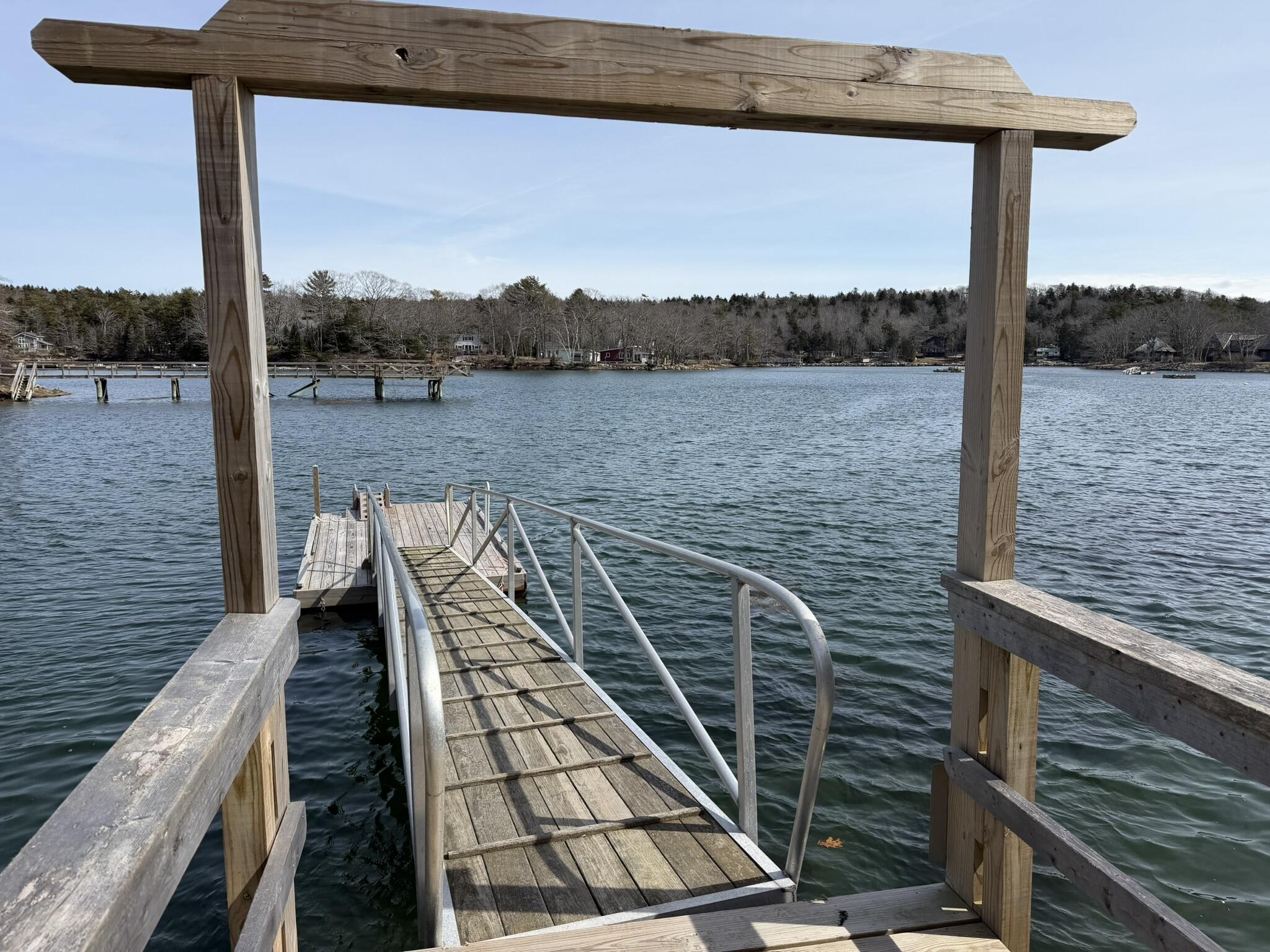 672 Ocean Point Road Boothbay, ME 04544 - Photo 15 of 19 High tide