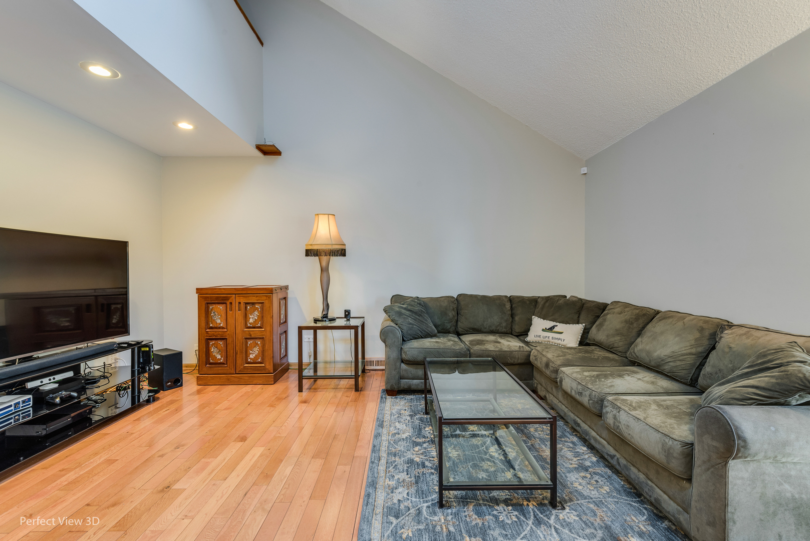 25255 South Tehle Road Elwood, IL 60421 - Photo 11 of 31 a living room with furniture and a flat screen tv
