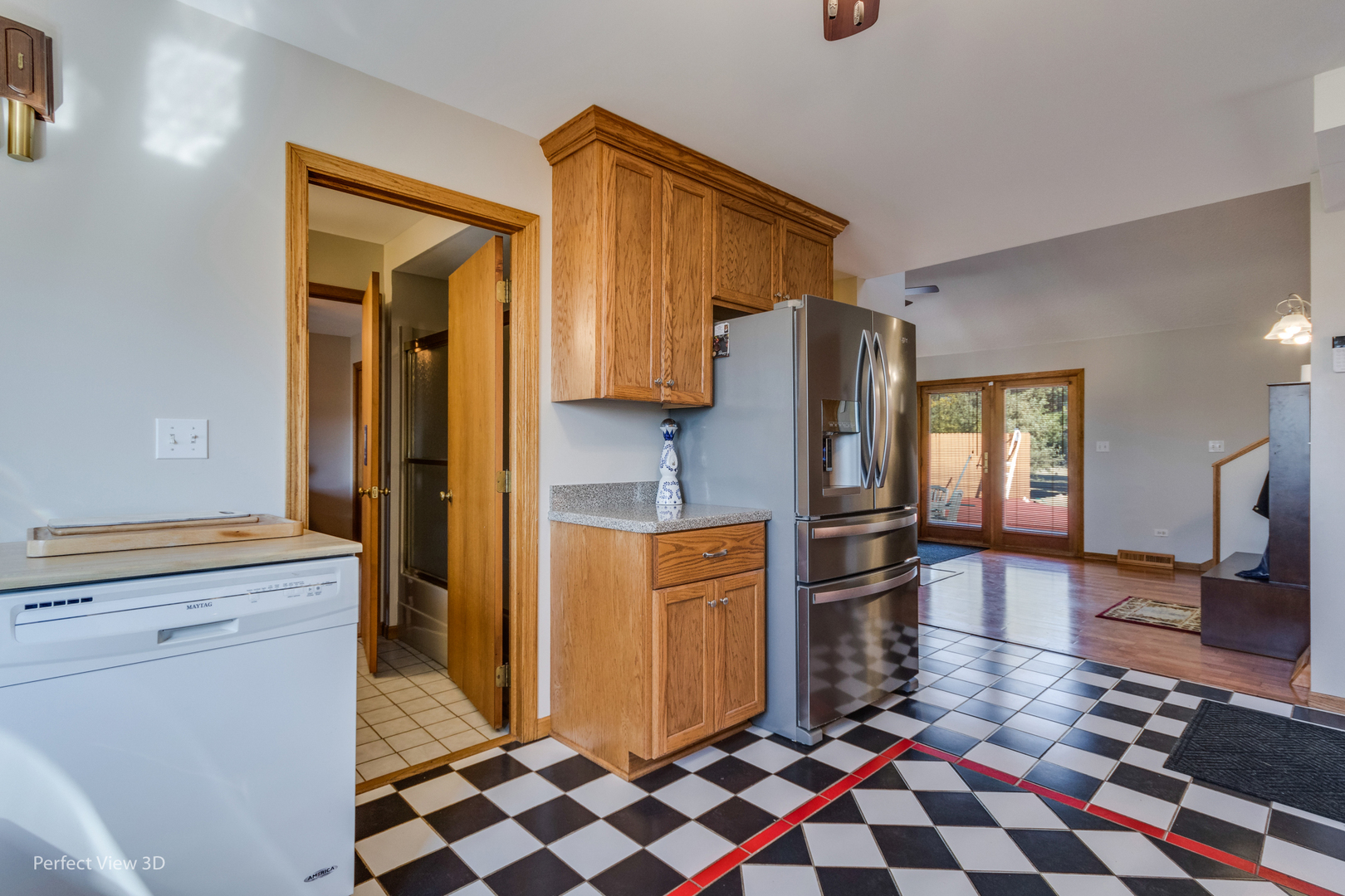 25255 South Tehle Road Elwood, IL 60421 - Photo 17 of 31 a kitchen with stainless steel appliances granite countertop a refrigerator and a stove top oven