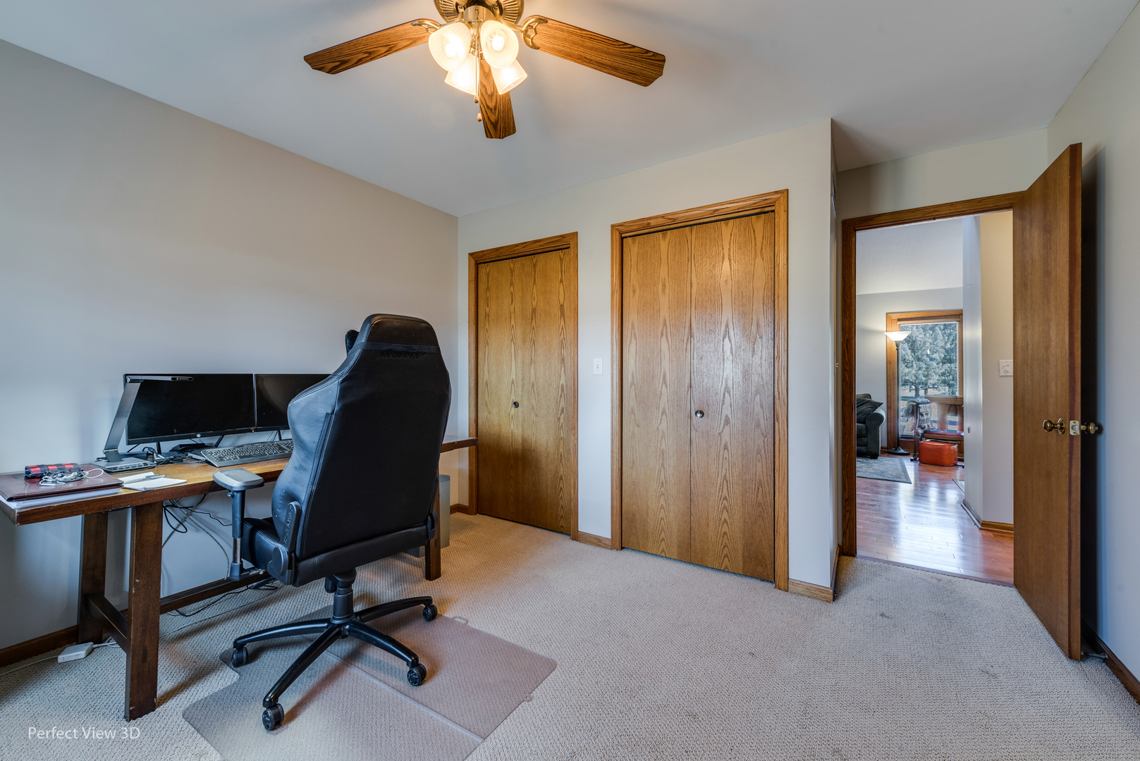 25255 South Tehle Road Elwood, IL 60421 - Photo 19 of 31 a view of a workspace with furniture and a window